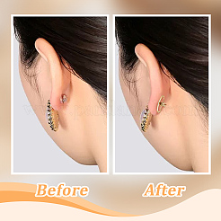 12 шт. латунные гайки для сережек KK-BBC0016-32