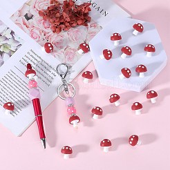 20шт грибные силиконовые фокусные бусины JX901B