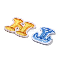 Буква a~z вышивается нитками на ткани/пришивается на заплатки PATC-K001-01