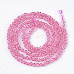 Гальванизируйте прозрачное стекло бисер нитей EGLA-N002-03G