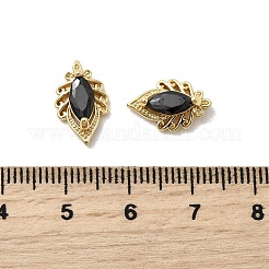 Кабошоны из латунного стекла с конским глазом KK-A275-15G