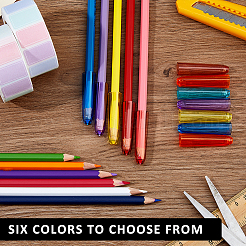 12 комплект пластиковых колпачков для карандашей DIY-FH0008-02