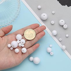 340 шт. Непрозрачные акриловые бусины MACR-CA0001-36