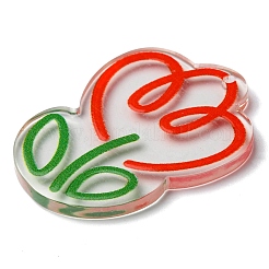 Прозрачные акриловые подвески&nbsp;MACR-Q160-02A