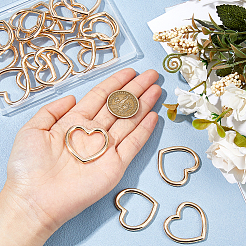 24 шт. защелки из цинкового сплава с пружинным затвором FIND-HS0001-40G