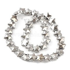 Стеклянные бусины с гальваническим покрытием  EGLA-V001-03D