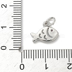 Латунные микро проложить кубического циркония подвески KK-B155-04A-P