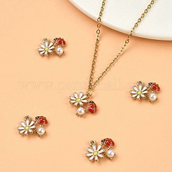 Подвески из эмали и сплава&nbsp;ENAM-YW0003-44