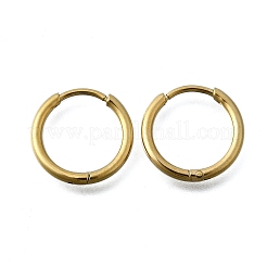 Круглые серьги-кольца из нержавеющей стали 304&nbsp;EJEW-V005-01G-01