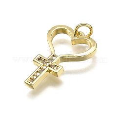 Латунные микро проложить кубического циркония подвески&nbsp;KK-Z100-35G-04