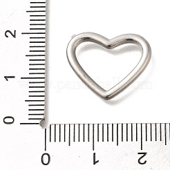 Кольца-сердечки из нержавеющей стали 304 STAS-I321-73P