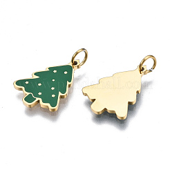 Эмалевые подвески из хирургической нержавеющей стали 316 STAS-S116-338G