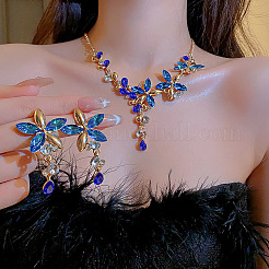 Комплект украшений из цветочного сплава&nbsp;FS-WG6A5BE-03