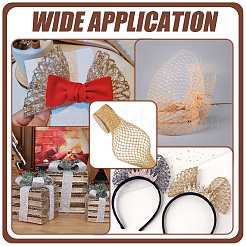 5 ярд эластичной блестящей сетчатой ленты&nbsp;DIY-WH0470-85B