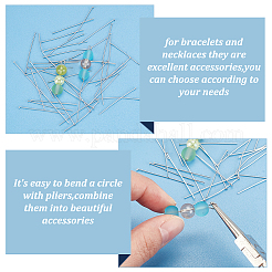 400 шт. штифты с плоской головкой из нержавеющей стали 304 STAS-PH0005-46