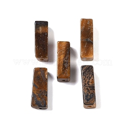 Природных тигровый глаз бисером G-G137-01L