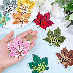 9 шт. лист компьютеризированная вышивка ткань приклеиваемые/пришивные нашивки&nbsp;PATC-WH20006-007