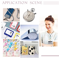 Ремни для мобильных телефонов из акрила и стеклянных бусин HJEW-JM01121