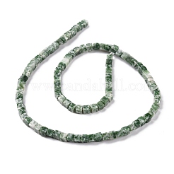 Натуральные зеленые пятна яшмовых нитей G-F631-K18