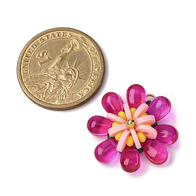 Подвески из стекла и полимерной глины PALLOY-MZ00810-04-1