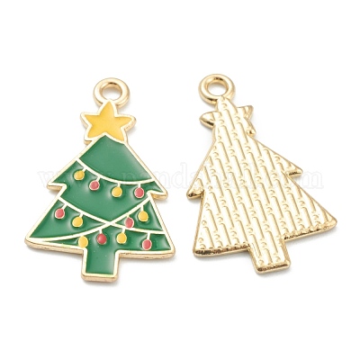 Подвески из эмали и сплава ENAM-J649-34LG-A-1