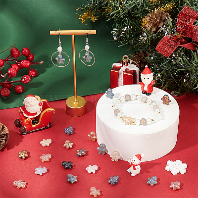 120шт 12 цвета гальванические стеклянные бусины EGLA-SC0001-30-1