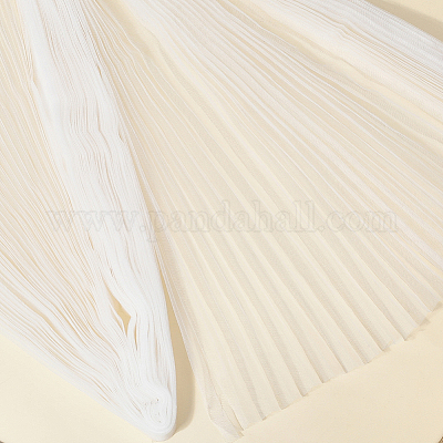 Полиэстеровая плиссированная ткань DIY-WH20007-674A-1