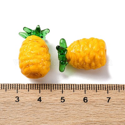 Фруктовая серия бусины ручной работы лэмпворк LAMP-R003-04A-1