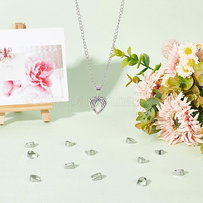 200 шт. защелкивающиеся дужки из нержавеющей стали 304 STAS-SC0004-95-1