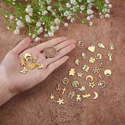 36 шт. 36 подвески из нержавеющей стали 304 sgSTAS-SZ0001-59G-1