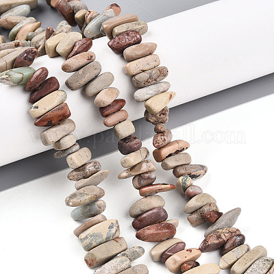 Натуральные бусины из аква терра яшмы G-T140-64-1