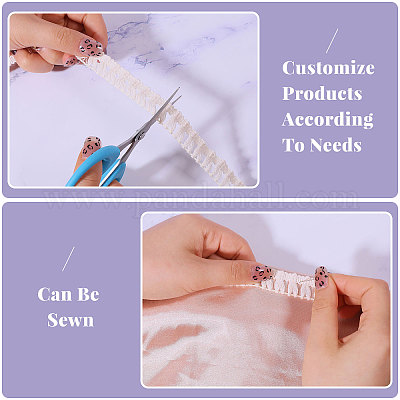 Хлопковые плетеные кружевные ленты OCOR-FG0002-70B-1