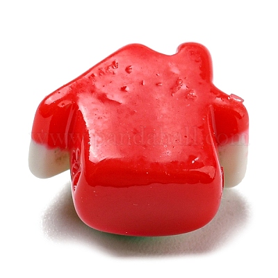 Кабошоны из непрозрачной рождественской смолы RESI-K027-21E-1