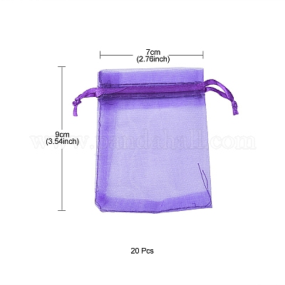 Мешочки из органзы для хранения украшений OP-YW0001-01B-04-1