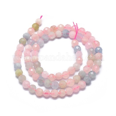 Природные морганит нитей бисера&nbsp;G-G792-32B-1