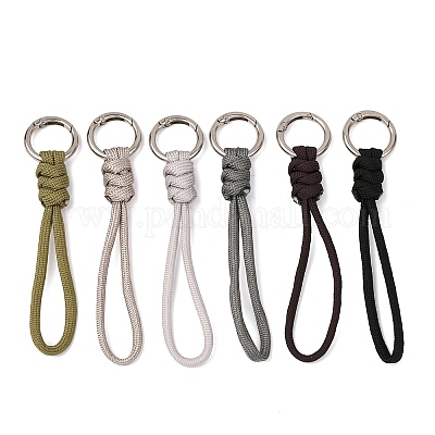 6 шт. подвесные украшения из парашютного шнура из полиэстера и спандекса HJEW-JM04388-1