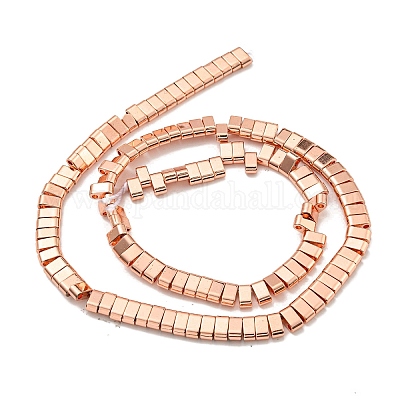 Гальванические нити из синтетических немагнитных гематитовых бусин G-I360-B01-03-1