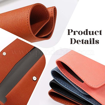 1 шт. карманы для документов из искусственной кожи DIY-CL0001-13B-1