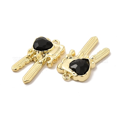 Стеклянные подвески в форме сердца PALLOY-E024-29LG-03-1