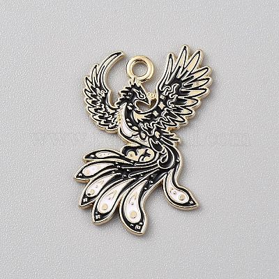 Золотили эмали сплава подвески ENAM-CJC0001-21G-04-1