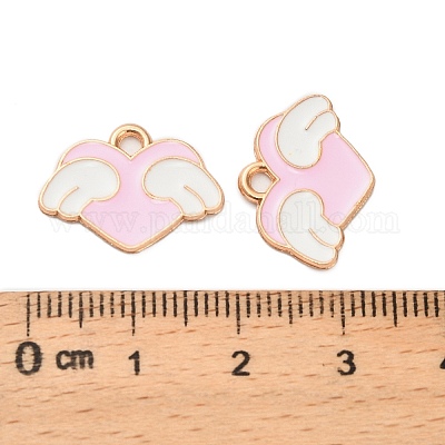 Подвески из эмали и сплава ENAM-G229-09G-02-1