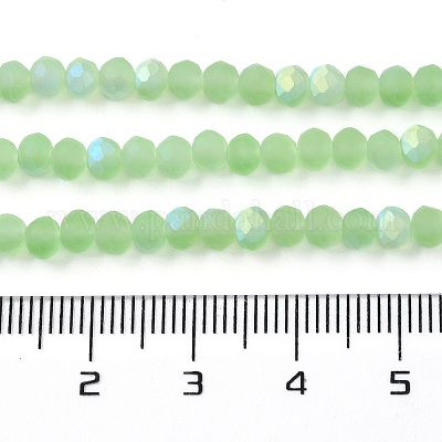 Прозрачные стеклянные бусины X1-EGLA-A034-T4mm-MB09-1