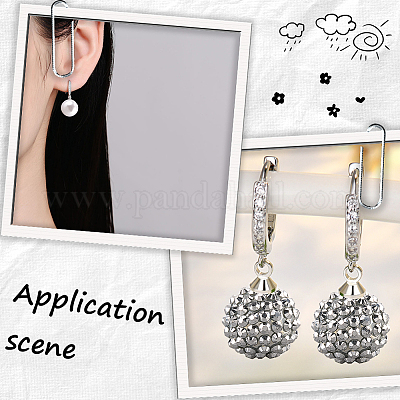 20шт. набор из 10-х видов акриловых и смоляных бусин DIY-PA0001-02B-1