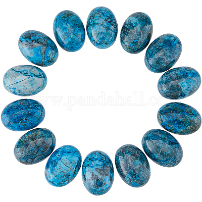 20 шт. кабошоны из натуральной яшмы G-FH0002-64-1