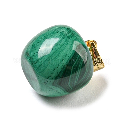 Природного малахита подвески G-D094-03G-1