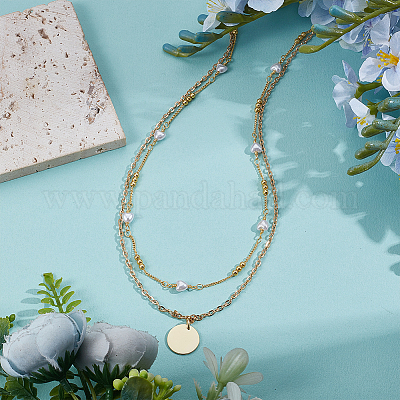 Плоская круглая заготовка 925 подвески из стерлингового серебра STER-BC0003-41B-G-1