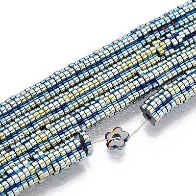 Гальванические нити из синтетических немагнитных гематитовых бусин G-T139-63A-1