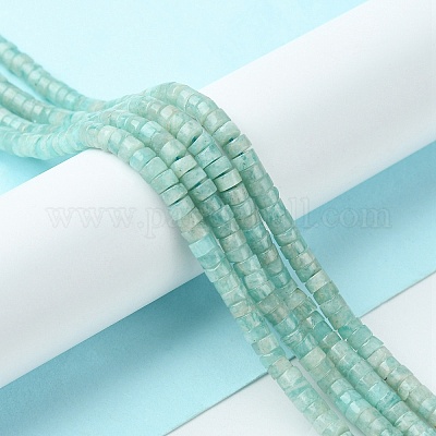 Природных амазонит бисер нитей G-F748-L01-1