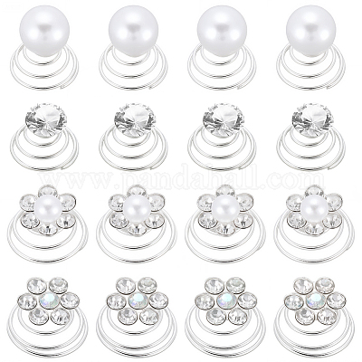 Спиральная шпилька для волос катушка железные аксессуары для волос&nbsp;OHAR-SP0001-12A-1