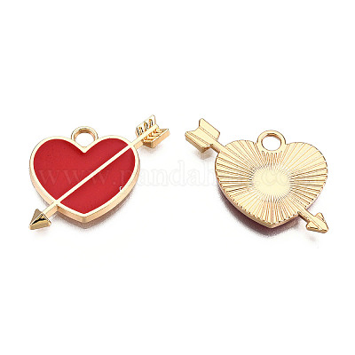 Подвески из легкого позолоченного сплава ENAM-T009-35A-1